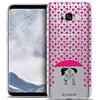 Caseink Cover per Samsung Galaxy S8, Ultra Fine Love Pioggia