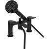 Bristan FRM BSM BLK Frammento Miscelatore per vasca da bagno a 2 fori, nero