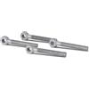 Alberts GAH-Alberts 410841 411220 accessorio | adatto per tiranti | zincato a caldo | Filettatura M20 | iniziale asta filettata - vite centrale 150 mm | Set da 2 pezzi
