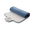 medisana OL 850 coperta riscaldante per esterni, coperta termica senza fili con 3 livelli di temperatura per i viaggi, con materiale morbido e soffice, arrotolabile e con borsa per riporla