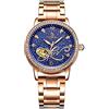 RORIOS Automatico Meccanico Orologio Donna Luminoso Orologio da Polso Shining Cielo Stellato Dial Elegant Women Watches