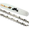 HobbyPower24 2 catene per motoseghe semi-scalpello, 30 cm, con spada 3/8, 44TG, 1,1 mm, per Stihl MS 162 MS162