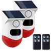 Yasorn Allarme rilevatore di movimento intelligente, sensore di movimento con telecomando, 120dB IR portata di rilevamento 12m/110°, (WiFi 2.4GHz) compatibile con Tuya Smart/Smart Life APP (2 Pack).