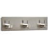 SOTECH Gancio da Parete PANDORA Tripli (180 x 45 x 29 mm) Acciaio Inox antiruggine Autoadesivi 3M per Cucina & Bagno Gancio per Stoviglie Portasciugamani Gancio Murali Binario Gancio di SO-TECH®