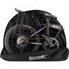 SUNTTELF Borsa pieghevole da bicicletta per Brompton, da viaggio, per auto, treno, Air Travel, Nero, 20 pollici