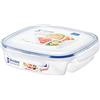 LocknLock Lock & Lock hpl970 Scatola Lunch Quadrata 1, 5L plastica Trasparente 23 x 23 x 6, 5 cm