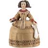 DRW Figura Menina Infanta Maria Teresa Resina dipinta a mano 9 cm
