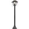 V-TAC Lampione a Lanterna Palo Da Terra Per Giardino Altezza 950mm Attacco E27 Colore Nero Opaco IP44 SKU-8687