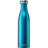 Lurch 240861 - Thermos per bevande calde e fredde, in acciaio INOX, 0,75 l, colore: Blu acqua