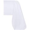 STOF - Federa per cuscino in cotone percalle - Dimensione 45 x 185 cm - Qualità percalle di cotone - 100% cotone certificato Oeko-Tex - Colore bianco - Modello Elysée - Biancheria da letto per la casa