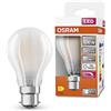 OSRAM LED Superstar Classic A100 LED Dimmeble LED per base B22D, forma di pera, GL FR, lume 1521, bianco diurna, 6500k, sostituzione per lampadine da 100 w convenzionali, pacchetto da 6 pacchetti