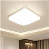 Kambo Plafoniera LED Quadrata 36W Lampada da Soffitto Luce 4500K 3240LM