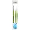 DaVinci ESPACE BEAUX ARTS Da Vinci - Set di 3 pennelli rotondi sintetici, n. 0, 2, 4, per hobby