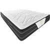 Somnia Descanso Materasso viscoelastico Medical Premium, ergonomico e Confortevole, antiacaro, Antibatterico e ipoallergenico, Memory Foam Poliuretano espanso, Bianco, 105 x 190 cm
