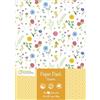 Avenue Mandarine My Mandarine CC067C - Paper Pack - Confezione da 96 Fogli di Carta Creativa Stampata Fronte/Retro A4 - Fiori