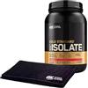 Optimum Nutrition Gold Standard 100% Whey Proteine in Polvere con Proteine Isolate e Aminoacidi per la Massa Muscolare Fragola 930g 31 Porzioni + ASCIUGAMANO