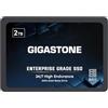 Gigastone Enterprise SSD 2TB NAS SSD Cache 24 ore su 24, 7 giorni su 7 Alta Resistenza TLC business server RAID Network Attached Storage SATA III 2,5 Pollici Unità a stato solido interno