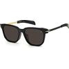 DAVID BECKHAM DB 7067/F/S Occhiali da sole da uomo Havana e Nero