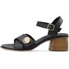 CA'SHOTT A/S CASSTINA 61201251 Cross Sandal Leather - Sandali con tacco,