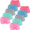 LOREZA ® 10 Panty per Ragazze con Strass Mutande in Microfibra 14-16 Anni M-1