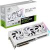 ASUS ROG Strix GeForce RTX™ 4080 Super White OC Edition - Scheda grafica da gioco (PCIe 4.0, 16 GB GDDR6X, DLSS 3, HDMI 2.1a, DisplayPort 1.4a, camera vapore, rilevamento potenza, sincronizzazione