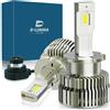 D-Lumina D2S D2R LED Lampadine LED per auto a prova di errore 100% Canbus 130W 26000LM Sostituisci lampadine allo xeno HID OEM Plug and Play - 2 lampade