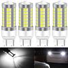 KATUR 4 pz 7443 7444NA 5630 33-SMD Bianco 900 Lumen 8000K LED Girare la Luce di Arresto del Freno del Segnale Lampadina Lampada 12V 3,6W