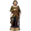 DRW Statuina San Isidro Labrador Resina dipinta a mano 13 cm