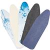 Brabantia Ironing Board Cover B 124x38 cm - Neutral | 1x Random 100% Cotton Top Layer with 2mm Foam Padding for Size B Ironing Boards | Durable, Washable, and Easy to Install