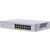Cisco Switch di rete Cisco CBS110 Non gestito L2 Gigabit Ethernet (10/100/1000) Supporto Power over (PoE) Desktop Grigio [CBS110-16PP-UK]