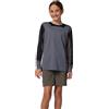Fox Racing Long Sleeve Cycling Jersey Fox Junior Defend Graphite YS