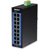 Trendnet Switch di rete Trendnet TI-G160i Gestito Gigabit Ethernet (10/100/1000) Nero [TI-G160I]