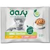Oasy cat bocconcini flow pack adult sterilized 4x85 g