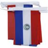 AZ FLAG Ghirlanda 6 Metri 20 Bandiere Paraguay 21x15cm, Bandiera Paraguaiana 15 x 21 cm - Festone Bandierine