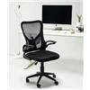 IZTOSS Sedia da ufficio ergonomica, sedia da ufficio con bracciolo regolabile e supporto lombare, ergonomica | traspirante | comfort