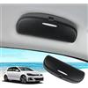 GAFAT Custodia per Occhiali da Sole per Golf 7/ Tigua-n/Passa-t B8 Variant/Touran/Atlas, Custodia per Occhiali da Sole per Interni Auto, Organizer (Nero)