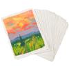 XREE Carta Fatta a Mano 300GSM, 20,3 x 15,2 cm Carta Cotone Carta Acquerello per Quadri Inviti Lettere Lavori Creativi (25 Fogli)