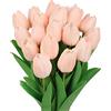 N&T NIETING 12 tulipani artificiali con tocco realistico per matrimonio, San Valentino, festa della mamma, decorazione per la casa