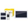 VIMAR K42956 Kit videocitofono bifamiliare, videocitofoni touch screen vivavoce K42937 Monitor supplementare touch screen vivavoce a colori LCD 7 per kit videocitofonico
