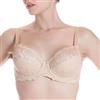 Lepel Belseno Reggiseno in Pizzo Balconcino Coppa C Art. 251 Colori Bianco Nero e Fard - Fard 5