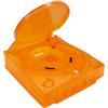 Generic Guscio trasparente per Dreamcast DC Retro Video Game Console Sostituzione ammortizzante Custodia protettiva Guscio di plastica Accessorio di gioco (Bianco trasparente)
