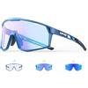 KAPVOE Fotocromatici Occhiali Da Ciclismo Uomo Donne TR90 Occhiali Da Sole Sportivi Anti-UV 400 Chiaro Occhiali MTB Bicicletta Accessori Che Corrono Corsa Guida Occhiali Bici Oro