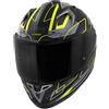 Givi casco integrale 50.9 Assault - Nero Opaco Grigio Giallo fluo