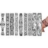 BeyondTattoos 9 fogli di tatuaggi temporanei per braccialetti, tatuaggi Maori, tatuaggi tribali, tatuaggi giapponesi, bracciale 9