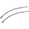 AERZETIX - Set di 2 tubi/raccordi femmina 3/8'' - maschio M10 lavello cucina monoblocco - lunghezza 400mm - tubo di collegamento per miscelatore - tubo di alimentazione sanitaria - C51113