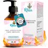 Ritalia OLIO ANTICELLULITE FORTE DRENANTE grande 250ml OLI essen. BIO azione anticellulite idratante antismagliature rassodante e tonificante per massaggio PROFESSIONALE adatto gravidanza OLIO CORPO