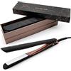 Corioliss C5 | Piastra per Capelli Professionale | Piastre in Titanio | Perfetta per Lisciare e Fare Onde | Fino a 235°C Black Copper