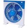 Nataluna Ventilatore da Tavolo Quadro 30cm 45W AZ, Come da Foto