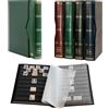 Prophila Collection Prophila Leuchtturm classificatori 60 Pagine Nere con Cofanetto Verde