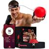Champs MMA Boxing Reflex Ball - Attrezzatura da boxe Velocità di combattimento, Attrezzatura da boxe Palla da boxe Ideale per velocità di reazione e coordinazione occhio-mano Allenamento Reflex Bag Alternativa
